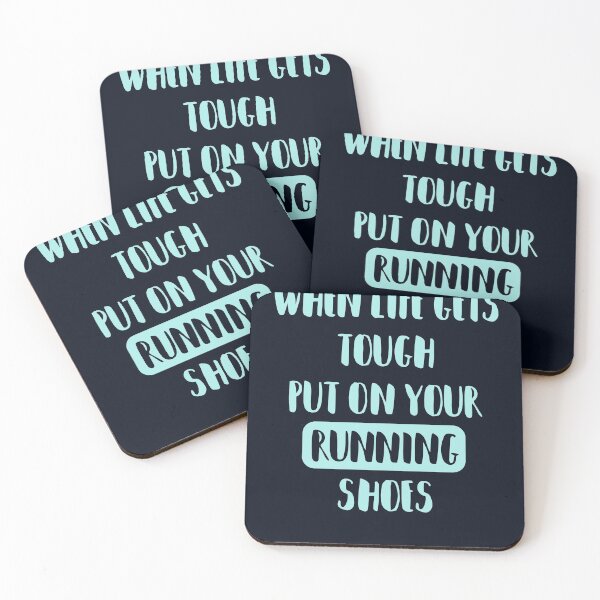 Item preview, When Life Get's tough, Put On Your Running Shoes designed and sold by madtoyman.
