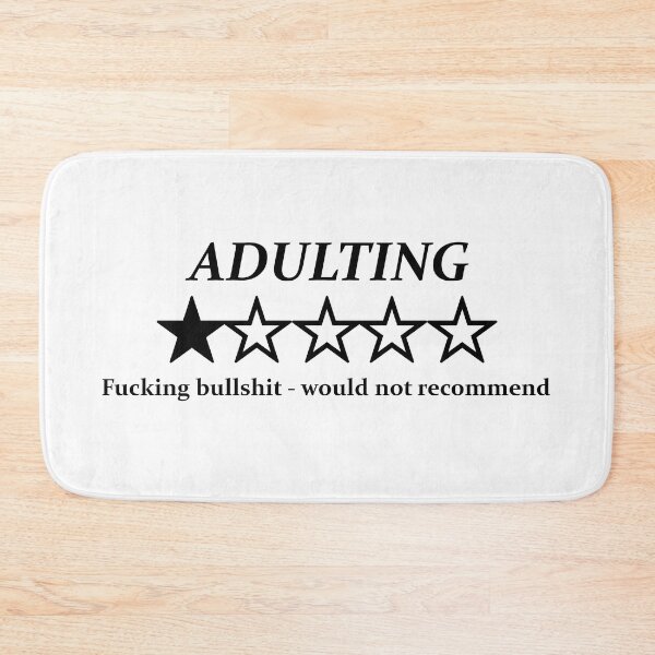 Item preview, Adulting - A Review  designed and sold by gentlebrah.