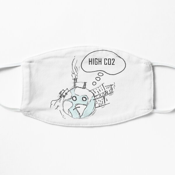 Hohes CO2 Flache Maske
