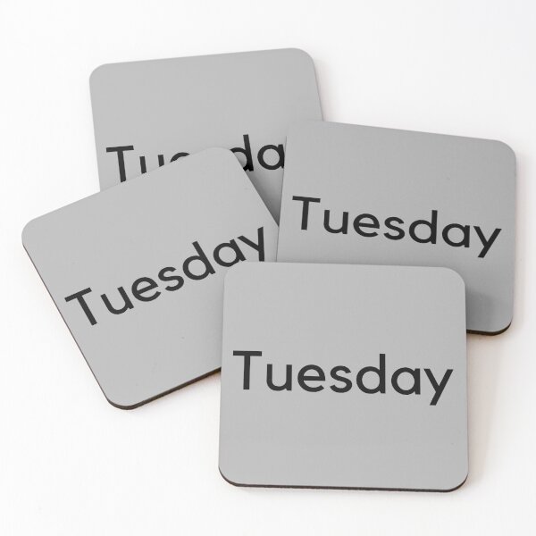 Item preview, Day of Week: Tuesday designed and sold by Dinoroarrr.