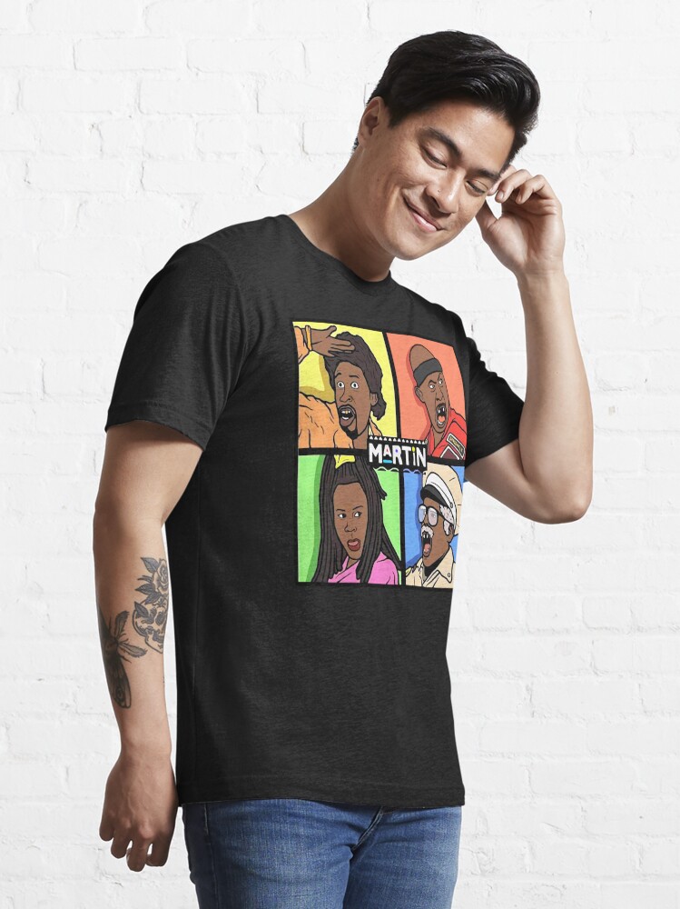 Discover 90s SITCOM MARTIN MULTI CHARACTERS Essential T-Shirt