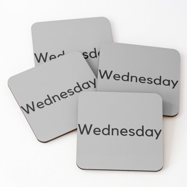 Item preview, Day of Week: Wednesday designed and sold by Dinoroarrr.