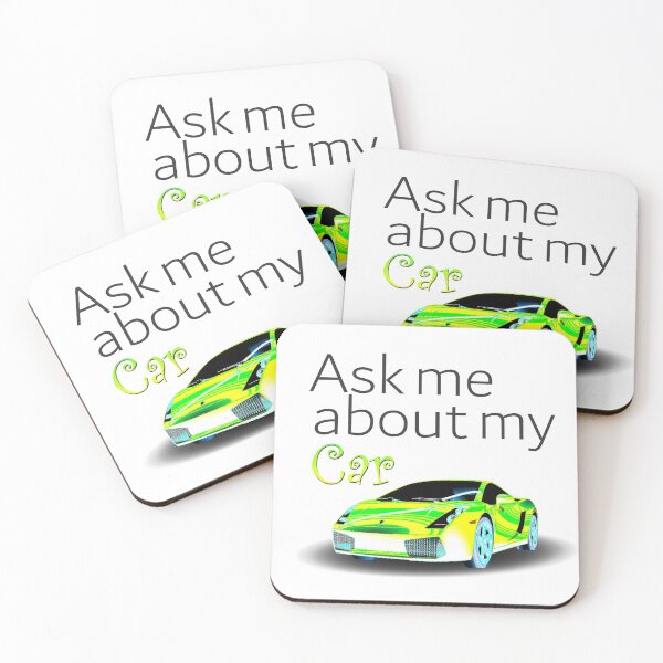 Item preview, Ask Me About My Car Series Shirt Men Women designed and sold by Hanlar.