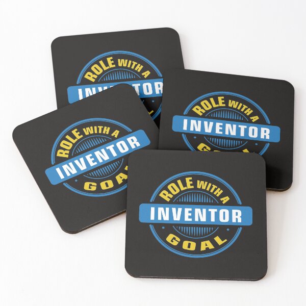 Item preview, Inventor Role with a Goal for Scientist Engineer Nerd Games Doctor Physicist Genius designed and sold by Chuck Korringa.