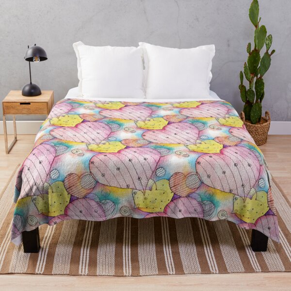 Item preview, Rainbow Hearts Colorful Pattern designed and sold by Oirabot.