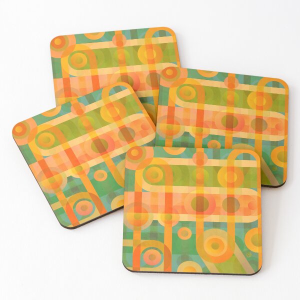 Item preview, PipeWorks (hot colored textured abstract) designed and sold by PaisleyMcNoodle.