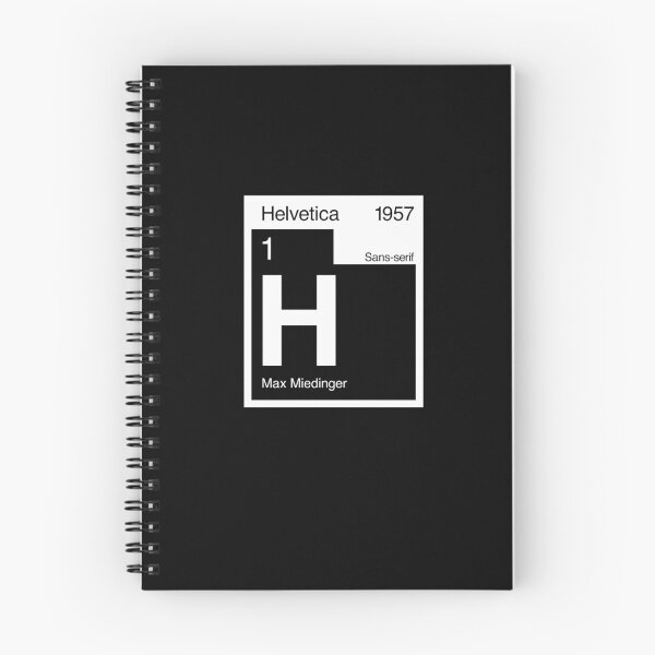 Item preview, Helvetica Periodic Logo 2 (in white) designed and sold by electricFIELD.