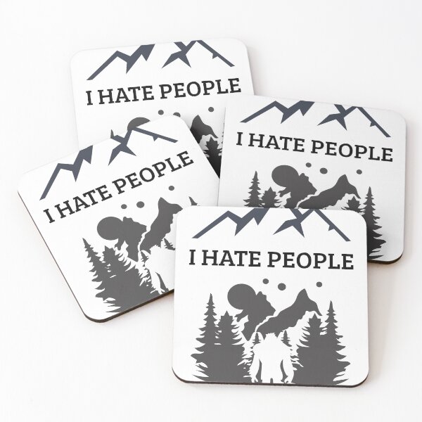 Item preview, I HATE PEOPLE V1  designed and sold by Wircon Studio.