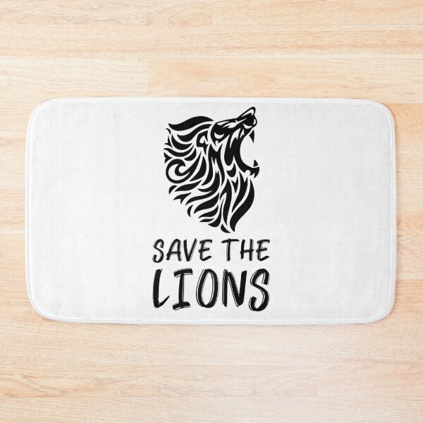 Item preview, Save the Roaring Angry Lion Head designed and sold by javes93.