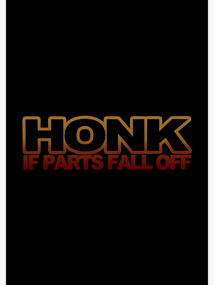 Thumbnail 3 of 3, Journal, HONK if Parts Fall Off designed and sold by RookieSpoon.
