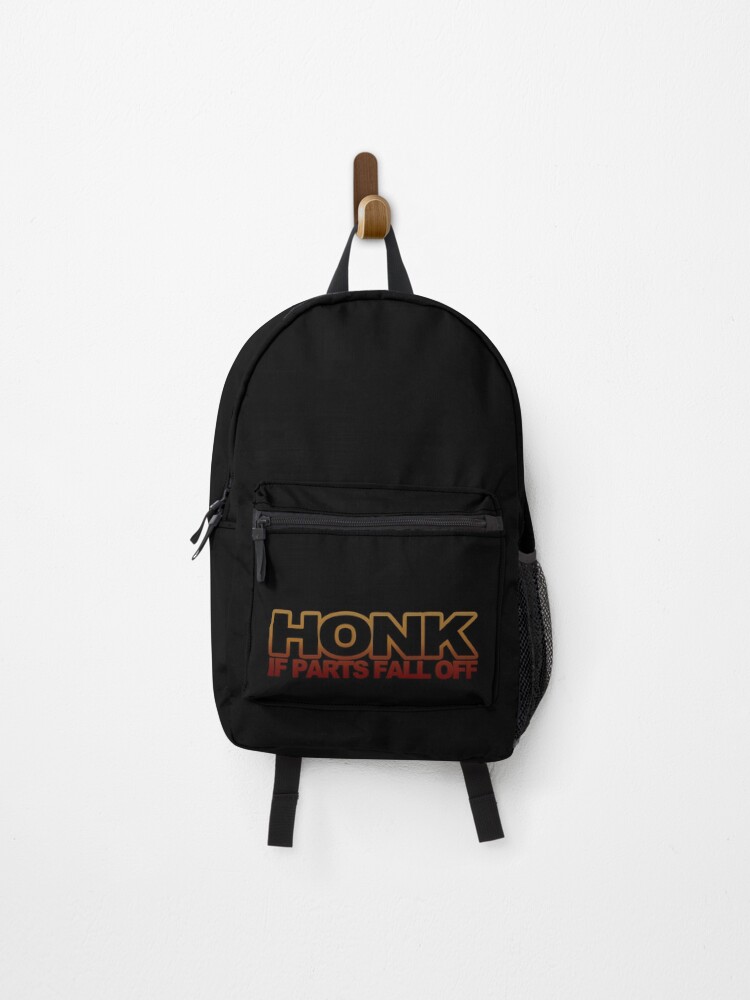 Thumbnail 1 of 3, Backpack, HONK if Parts Fall Off designed and sold by RookieSpoon.