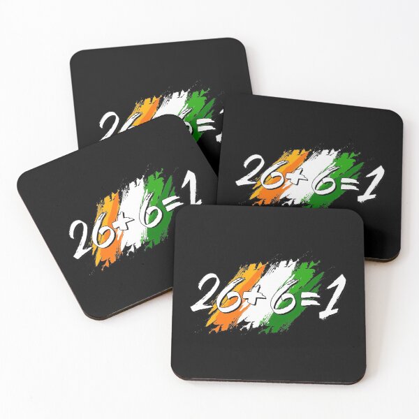 Item preview, Unify Ireland Twenty Six Plus Six Equals One - 26+6=1 designed and sold by MOK Art.