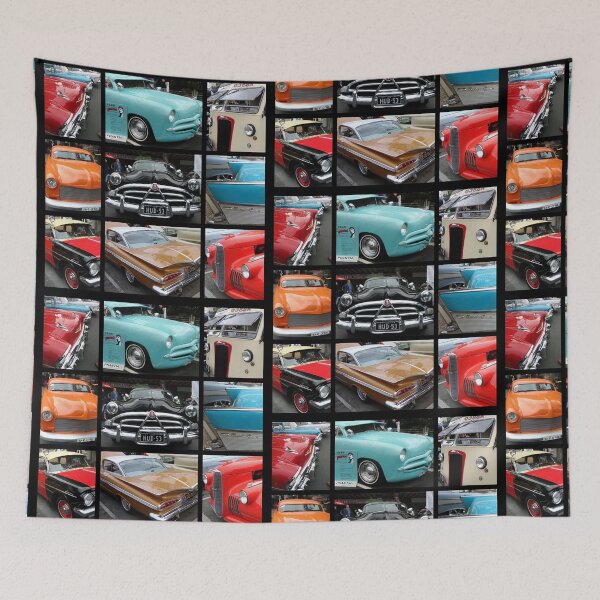 Item preview, Vintage car collage designed and sold by jaynerushton.