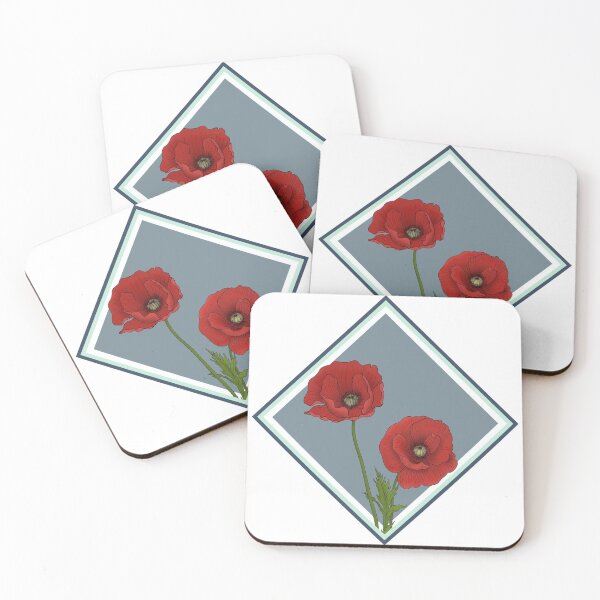 Item preview, Dark Poppy designed and sold by pocketsofnature.