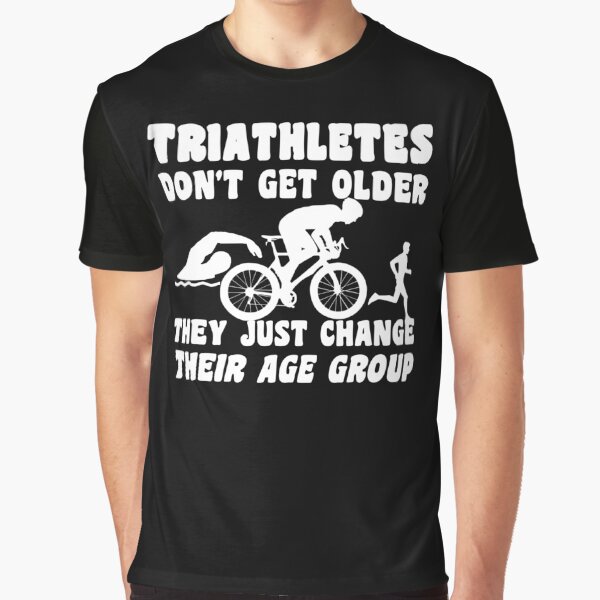 "Funny Triathlon Saying For Triathletes" Tshirt for Sale by Yanyo