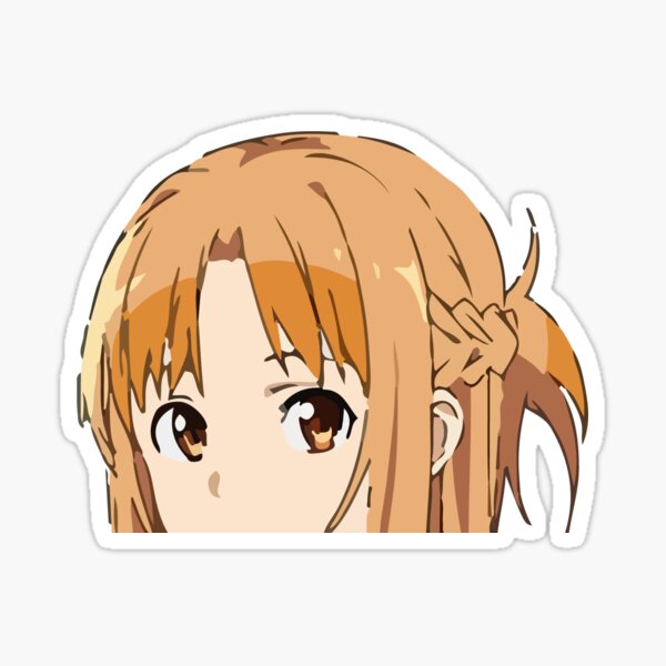 Sword Art Online - Anime- Asuna Yuuki d. Bikini Sun Fun Sticker Vinyl Decal  SAO