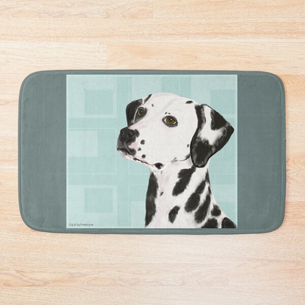 Item preview, Dalmatian with Honey Eyes on Light Green Back designed and sold by ibadishi.