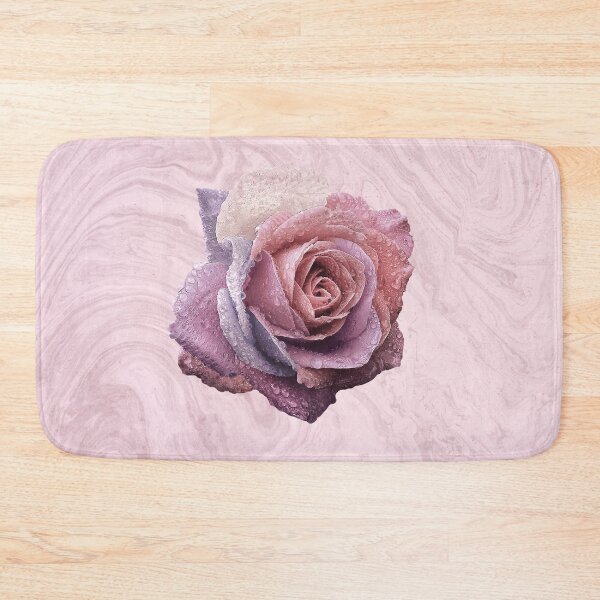 Item preview, Pink Rose Flower Pastel Floral Marble Girly Bride   designed and sold by Inogitna Designs.