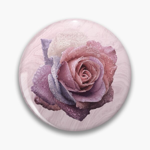 Item preview, Pink Rose Flower Pastel Floral Marble Girly Bride   designed and sold by Inogitna Designs.