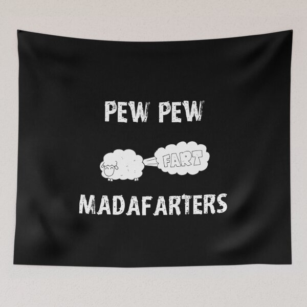 Item preview, Pew Pew Madafarters - Fartin' Sheep designed and sold by Trucutruh.
