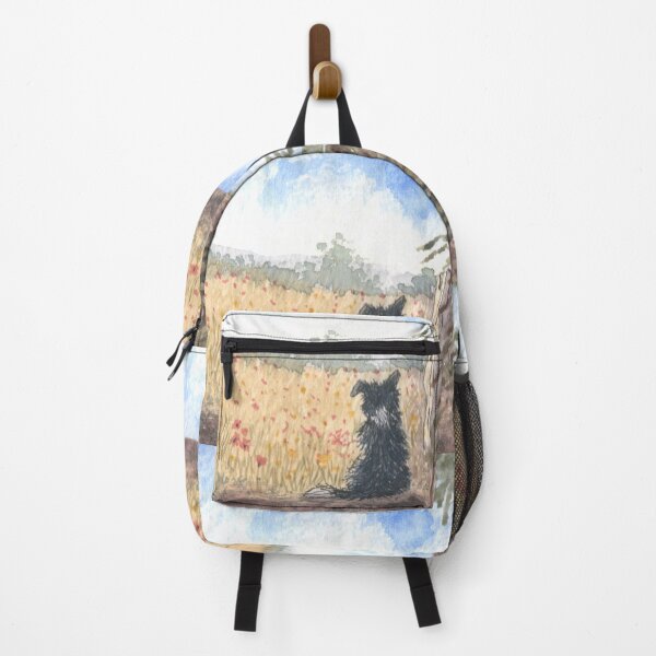 Item preview, A Border collie dog meditates on a summer field designed and sold by SusanAlisonArt.