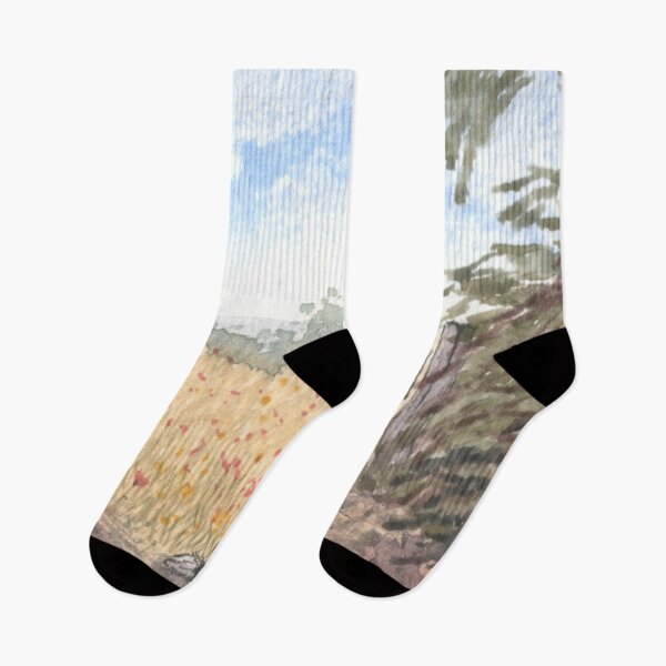 Item preview, A Border collie dog meditates on a summer field designed and sold by SusanAlisonArt.
