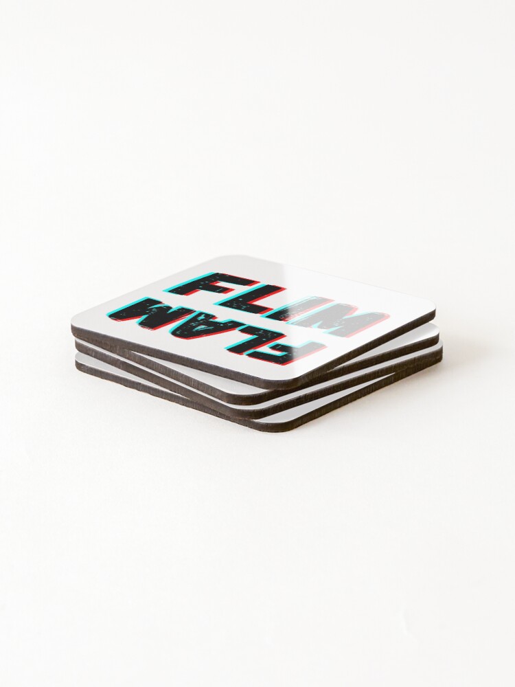 Thumbnail 4 of 5, Coasters (Set of 4), Flim Flam designed and sold by OneTimeEngineer.