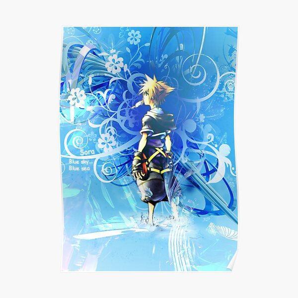 Poster Double Face Jeu Vidéo : Kingdom Hearts / Magna Carta - 79x42 Cm - PS2
