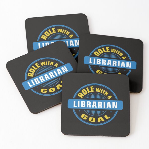 Item preview, Librarian Role with a Goal for Books Reading Reader Literature Lover Teacher Reading designed and sold by Chuck Korringa.