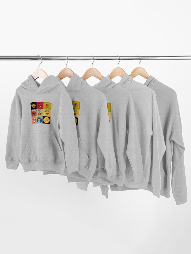 Alternate view of Dr. Teeth and the Electric Mayhem ft Lips Kids Pullover Hoodie