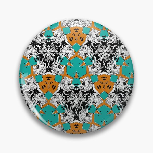 Item preview, Look Closer to See - Chicken Repeat Pattern - Vegan Art designed and sold by vernapoppy.