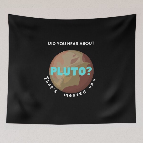 Item preview, did you hear about PLUTO ? That's messed up !! designed and sold by EclairVanilla.