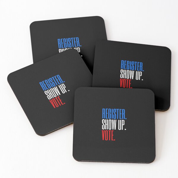 Item preview, Register Show Up Vote Election Day designed and sold by artworkbyrihen.