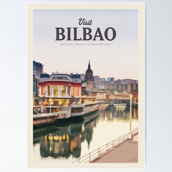 Item preview, Visit Bilbao  designed and sold by Callum Gardiner.