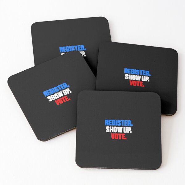 Item preview, Register Show Up Vote Election Day designed and sold by artworkbyrihen.