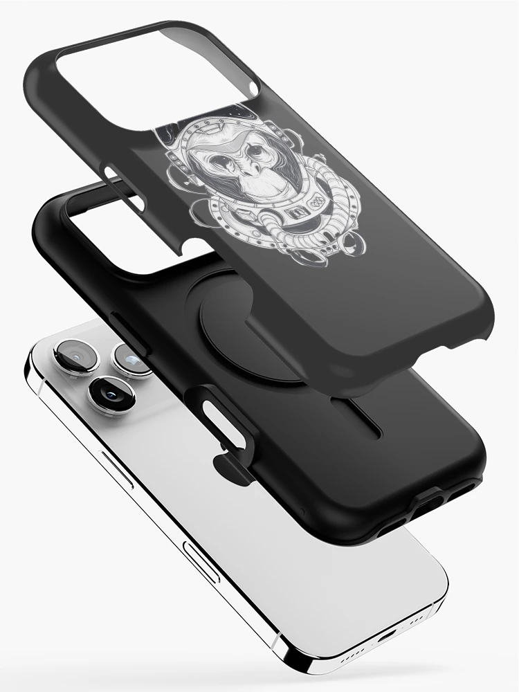 Thumbnail 2 of 4, iPhone Case, space monkey designed and sold by Rakos-Merch.