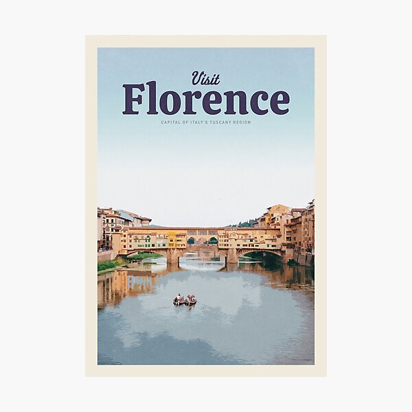 Item preview, Visit Florence  designed and sold by Callum Gardiner.
