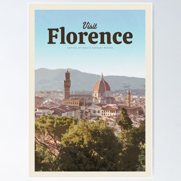 Item preview, Visit Florence designed and sold by Callum Gardiner.