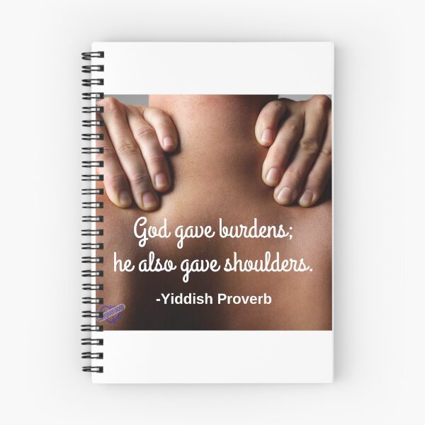 Item preview, God gave burdens; he also gave shoulders. designed and sold by Caregiverology.