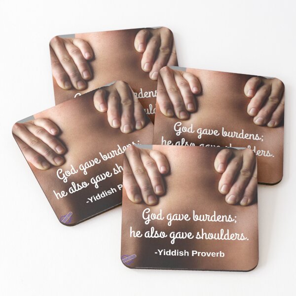 Item preview, God gave burdens; he also gave shoulders. designed and sold by Caregiverology.