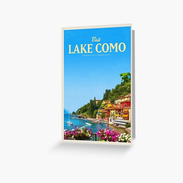 Item preview, Visit Lake Como designed and sold by Callum Gardiner.