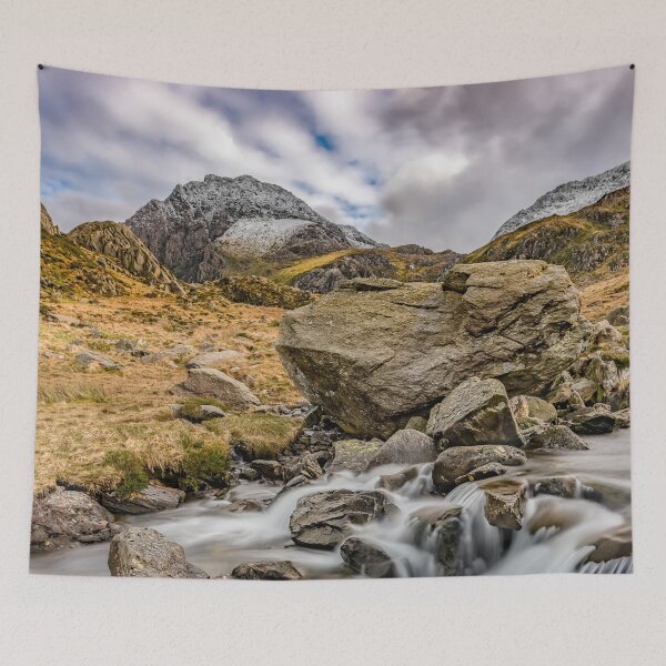 Item preview, Winter Landscape Snowdonia Wales designed and sold by AJEvans.