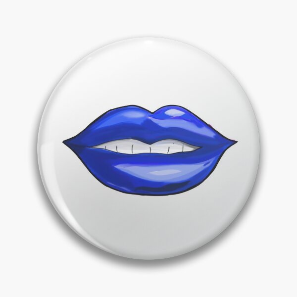 Item preview, Blue Lips designed and sold by SilverSquirrels.