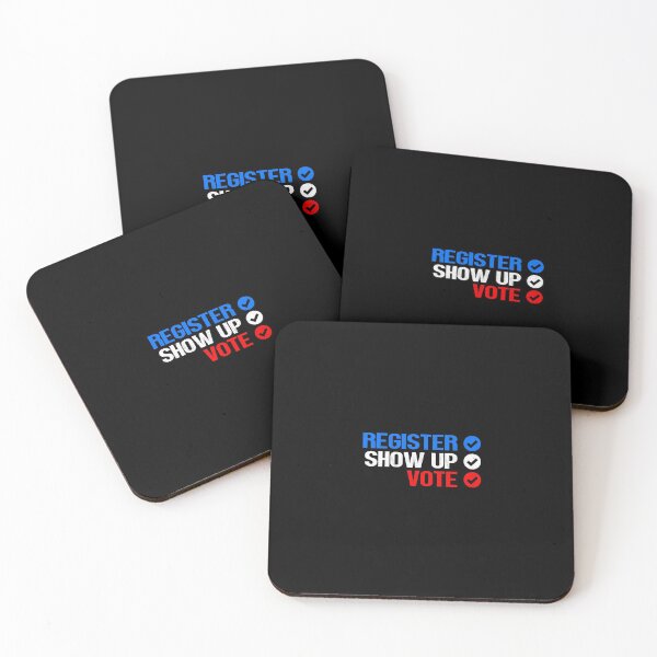Item preview, Register Show Up Vote Election Day designed and sold by artworkbyrihen.
