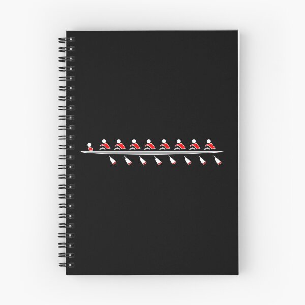 Item preview, Remo - 8+, colores rojo y negro, fondo oscuro designed and sold by Hawthorn Mineart.