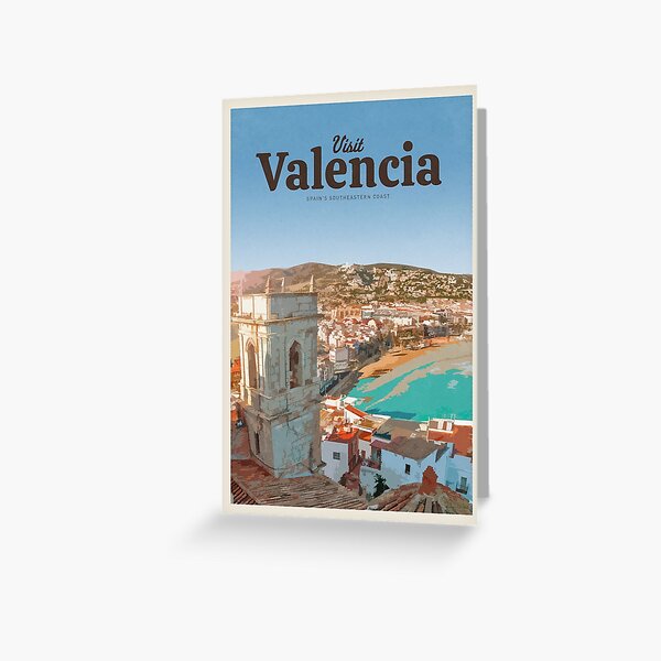 Item preview, Visit Valencia designed and sold by Callum Gardiner.