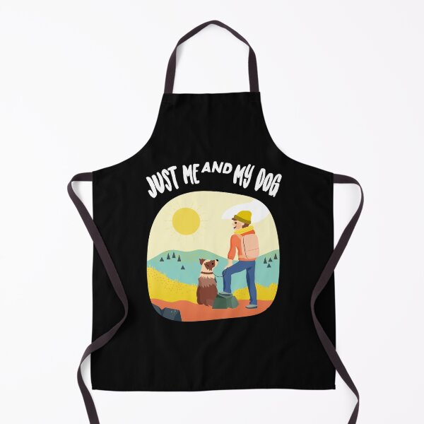 Item preview, Hiking With Dogs - Just Me And My Dog in the Hills designed and sold by ArqDezines.