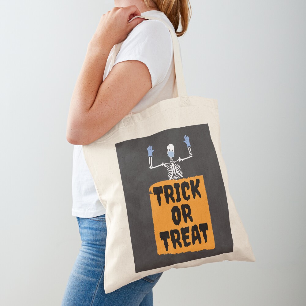 Halloween2020 Trick Or Treat Tote Bag By Crikz Redbubble - roblox parkour halloween bag 2020