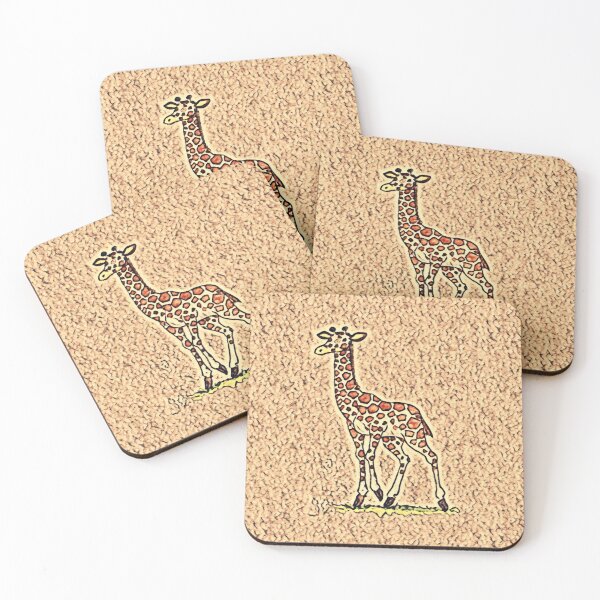 Item preview, Funny spotty giraffe designed and sold by helenkaiy.
