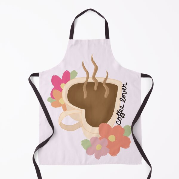 Item preview, Coffe and Flower Lover Design Illustration designed and sold by ravenmandyshop.